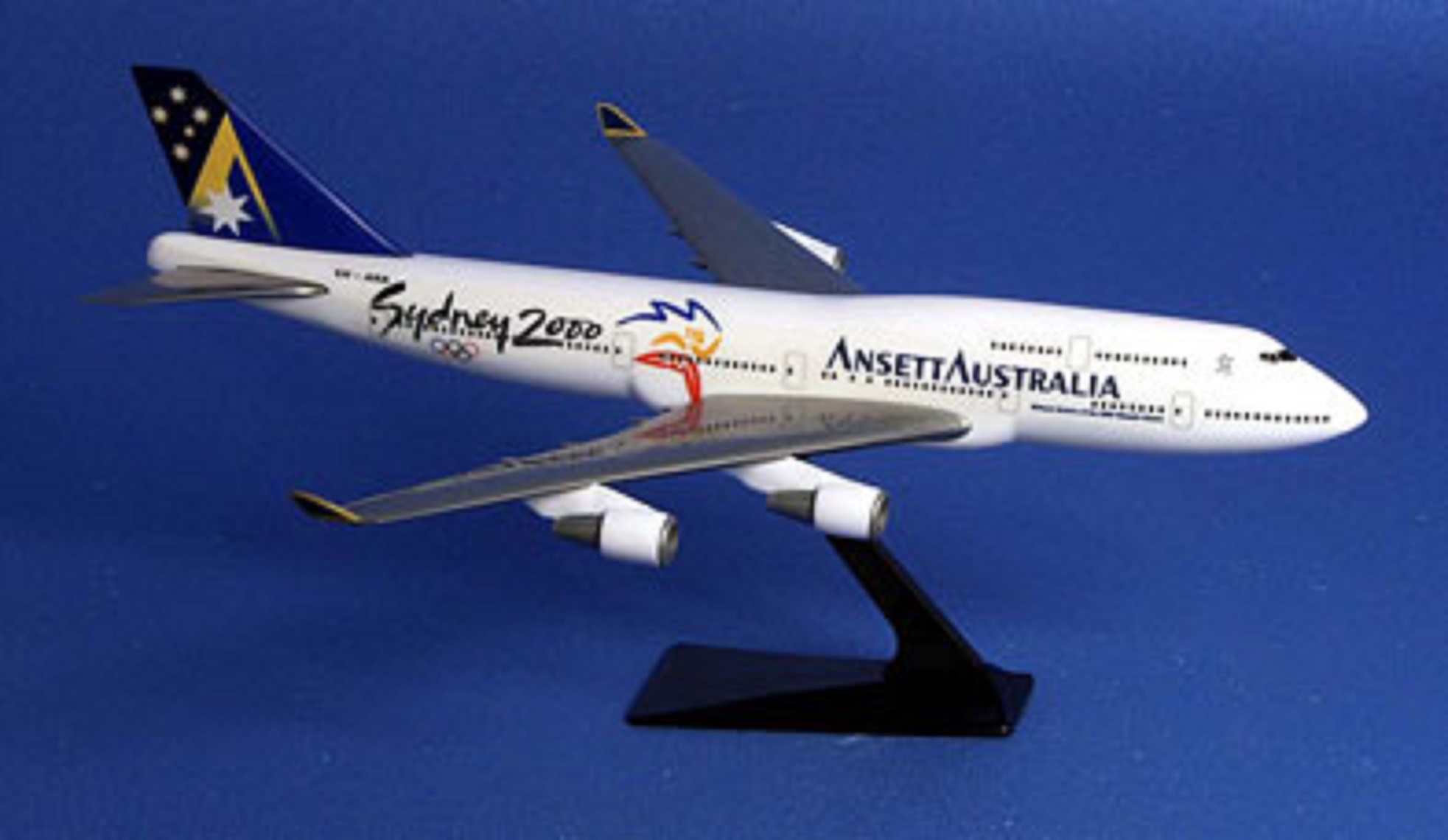 (image for) BOEING B747-400 (Olympic Limited Edition) - Click Image to Close